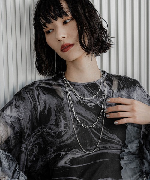 HARE（ハレ）の「4チェーンタレンネックレス(HARE)（ネックレス・レディース・シルバー系その他/シルバー・FREE）」の5枚目の写真