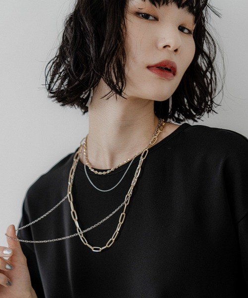 HARE（ハレ）の「4チェーンタレンネックレス(HARE)（ネックレス・レディース・シルバー系その他/シルバー・FREE）」の10枚目の写真