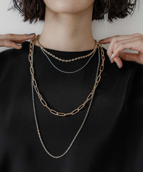 HARE（ハレ）の「4チェーンタレンネックレス(HARE)（ネックレス・レディース・シルバー系その他/シルバー・FREE）」の11枚目の写真