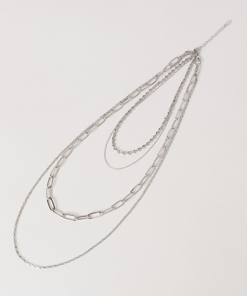 HARE（ハレ）の「4チェーンタレンネックレス(HARE)（ネックレス・レディース・シルバー系その他/シルバー・FREE）」の13枚目の写真