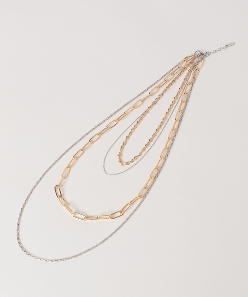 HARE（ハレ）の「4チェーンタレンネックレス(HARE)（ネックレス・レディース・シルバー系その他/シルバー・FREE）」の14枚目の写真