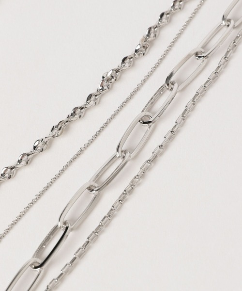 HARE（ハレ）の「4チェーンタレンネックレス(HARE)（ネックレス・レディース・シルバー系その他/シルバー・FREE）」の20枚目の写真
