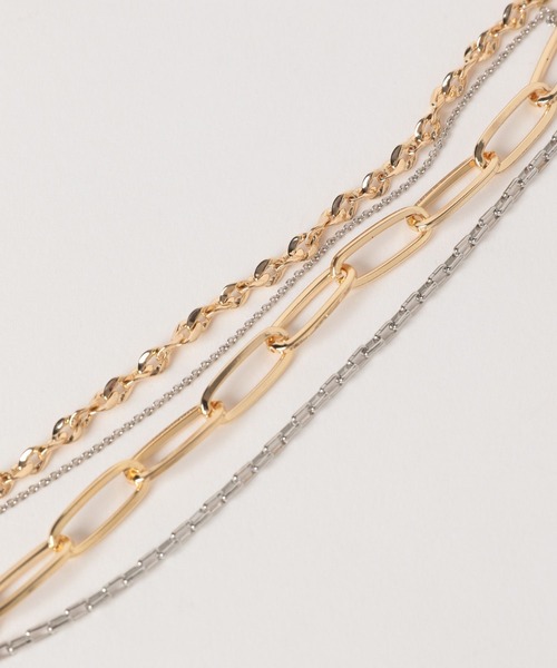 HARE（ハレ）の「4チェーンタレンネックレス(HARE)（ネックレス・レディース・シルバー系その他/シルバー・FREE）」の21枚目の写真