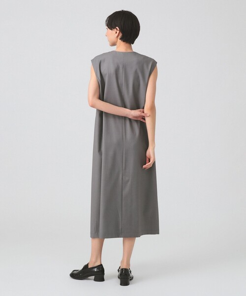 Ray BEAMS（レイビームス）の「ロング ジレ ワンピース（ワンピース・レディース・グレー/ブラック・0/1）」の19枚目の写真