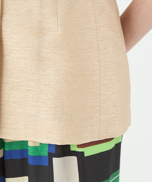 グロッシースラブ ハーフスリーブジャケット TOMORROWLAND｜グロッシースラブ ハーフスリーブジャケット | Rakuten