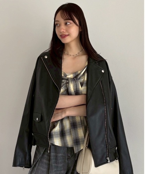 セール】レザーライダースジャケット（ライダースジャケット