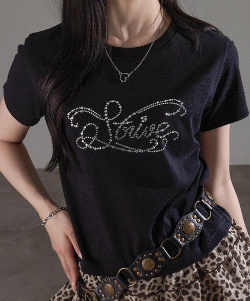 apres jour mignon(アプレジュールミニョン)の「アソートチビTシャツ【ZOZOTOWN限定アイテム】(Tシャツ/カットソー・レディース・ブラック系その他/ブラック/オフホワイト/ブラック系その他2・X-LARGE/フリー)」の3枚目の写真