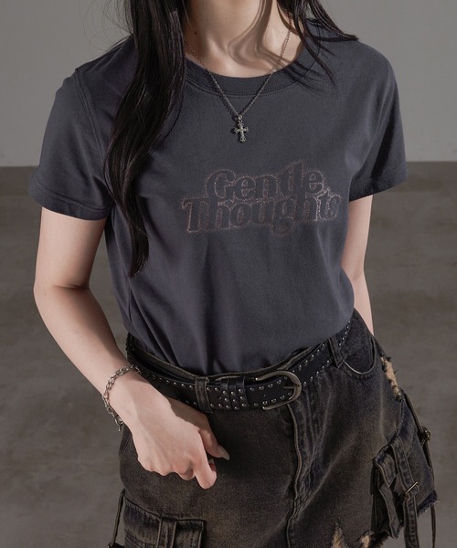 apres jour mignon(アプレジュールミニョン)の「アソートチビTシャツ【ZOZOTOWN限定アイテム】(Tシャツ/カットソー・レディース・ブラック系その他/ブラック/オフホワイト/ブラック系その他2・X-LARGE/フリー)」の13枚目の写真