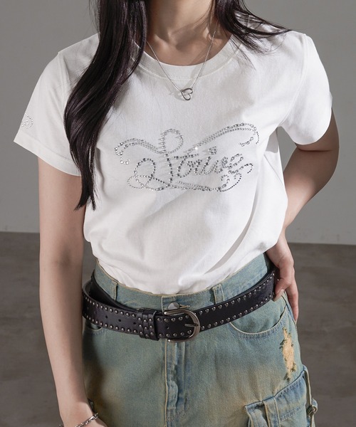 apres jour mignon(アプレジュールミニョン)の「アソートチビTシャツ【ZOZOTOWN限定アイテム】(Tシャツ/カットソー・レディース・ブラック系その他/ブラック/オフホワイト/ブラック系その他2・X-LARGE/フリー)」の20枚目の写真