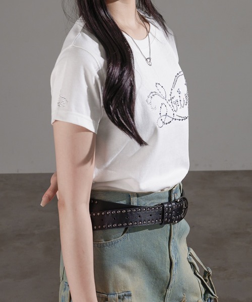 apres jour mignon(アプレジュールミニョン)の「アソートチビTシャツ【ZOZOTOWN限定アイテム】(Tシャツ/カットソー・レディース・ブラック系その他/ブラック/オフホワイト/ブラック系その他2・X-LARGE/フリー)」の21枚目の写真