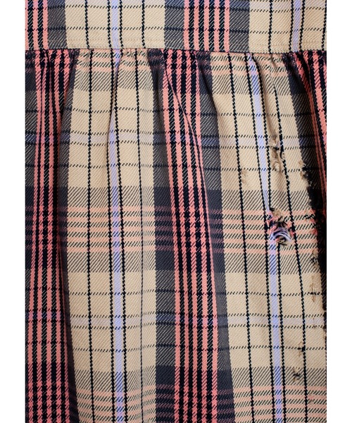 SEVESKIG(セヴシグ)の「SEVESKIG/セブシグ/CHECK SHIRTS_SH-SV-NRS-1003(シャツ/ブラウス・メンズ・サックスブルー/ベージュ・SMALL/MEDIUM/LARGE/X-LARGE)」の5枚目の写真