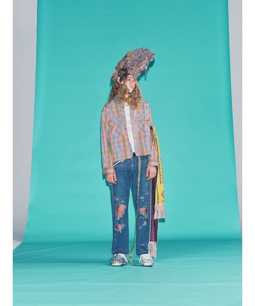 SEVESKIG(セヴシグ)の「SEVESKIG/セブシグ/CHECK SHIRTS_SH-SV-NRS-1003(シャツ/ブラウス・メンズ・サックスブルー/ベージュ・SMALL/MEDIUM/LARGE/X-LARGE)」の12枚目の写真