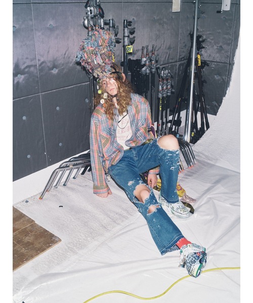 SEVESKIG(セヴシグ)の「SEVESKIG/セブシグ/CHECK SHIRTS_SH-SV-NRS-1003(シャツ/ブラウス・メンズ・サックスブルー/ベージュ・SMALL/MEDIUM/LARGE/X-LARGE)」の14枚目の写真