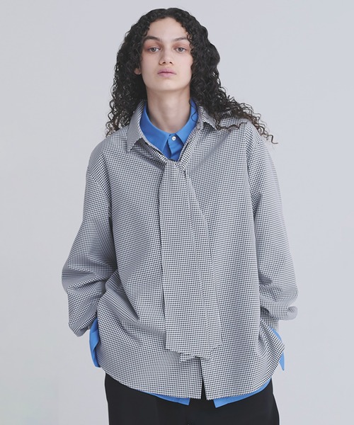 CULLNI（クルニ）の「CULLNI × ANLIO ストライプシャツ（シャツ