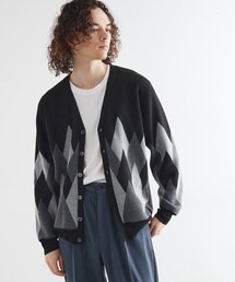 tk.TAKEO KIKUCHI | アーガイルカーディガン(カーディガン/ボレロ)