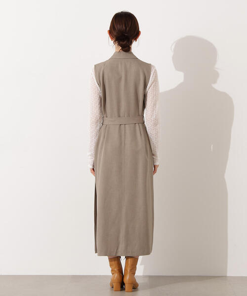 セール】【PS/低身長サイズ】トレンチディテールジャンスカ