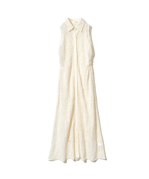 NOTREemor（ノートルエモア）の「wave cord design dress（ワンピース・レディース・アイボリー/ブラック・FREE）」の14枚目の写真