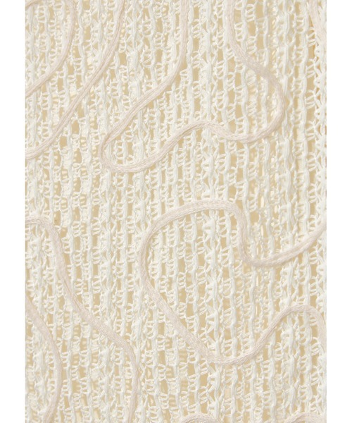 NOTREemor（ノートルエモア）の「wave cord design dress（ワンピース・レディース・アイボリー/ブラック・FREE）」の8枚目の写真