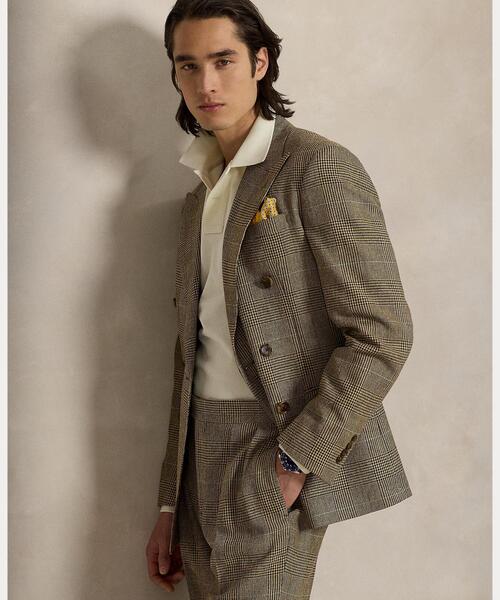 POLO RALPH LAUREN(ポロ ラルフ ローレン)の「カスタム スリム ロングスリーブ ポロシャツ(ポロシャツ・メンズ・ナチュラル・M/L/XXL/S/XL/XS)」の4枚目の写真