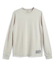 TAION（タイオン）の「【TAION(タイオン)】〈メンズ〉メリノウール アンダーウェア ロングスリーブ Tシャツ（インナーウェア/肌着）」