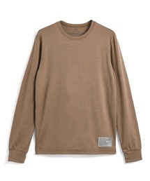 TAION（タイオン）の「【TAION(タイオン)】〈メンズ〉メリノウール アンダーウェア ロングスリーブ Tシャツ（インナーウェア/肌着）」