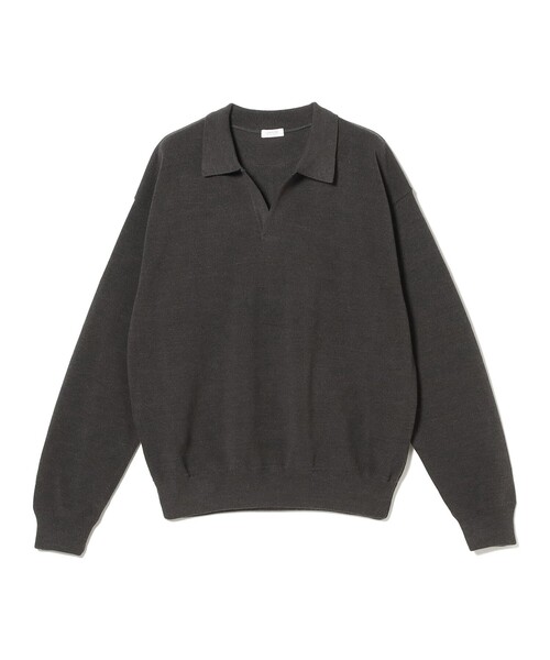 crepuscule / Co/Wo Moss Stitch Skipper（ポロシャツ