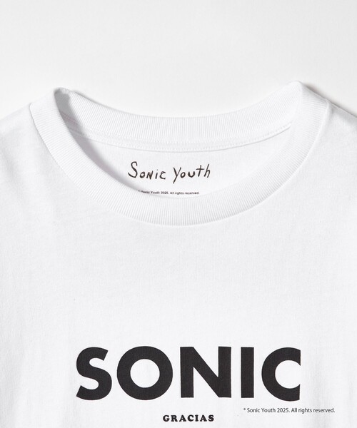 sonic youth(ソニックユース)の「<SONIC YOUTH × monkey time>プリント ロングスリーブ Tシャツ(Tシャツ/カットソー・メンズ・ブラック/ホワイト・S/M/L/XL)」の16枚目の写真