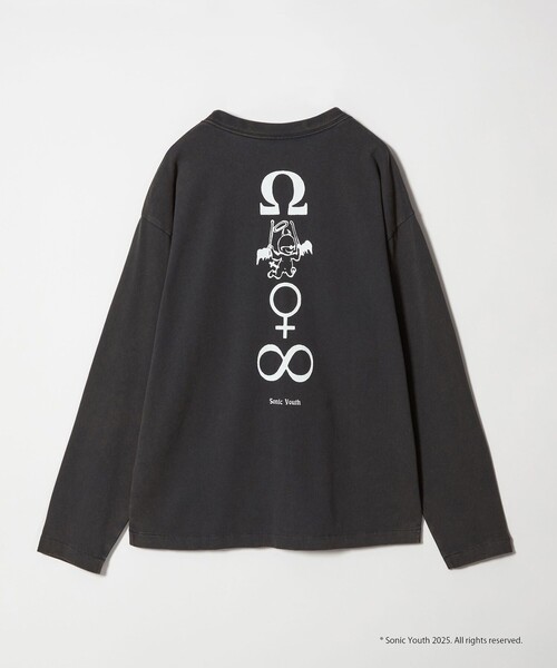 SONIC YOUTH × monkey time＞プリント ロングスリーブ Tシャツ