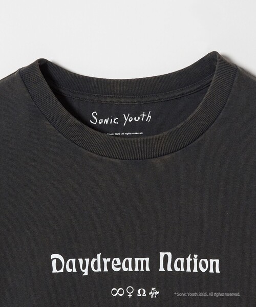 sonic youth(ソニックユース)の「<SONIC YOUTH × monkey time>プリント ロングスリーブ Tシャツ(Tシャツ/カットソー・メンズ・ブラック/ホワイト・S/M/L/XL)」の7枚目の写真