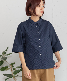 POU DOU DOU | ダブルカラードルマンシャツ(シャツ/ブラウス)