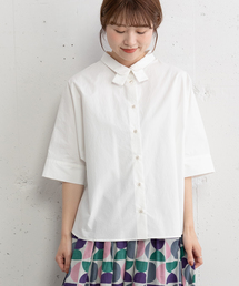 POU DOU DOU | ダブルカラードルマンシャツ(シャツ/ブラウス)