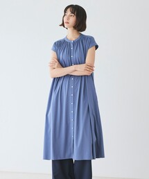 BIANCA（ビアンカ）の「【デイリーユース】エアリーフレアジャージワンピース（ワンピース）」