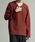 Casper JohniLXp[Wj́uDrape U-neck cut-sew/h[vUlbNJbg\[iTVc/Jbg\[jvbbh
