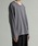 Casper JohniLXp[Wj́uDrape U-neck cut-sew/h[vUlbNJbg\[iTVc/Jbg\[jvb`R[O[