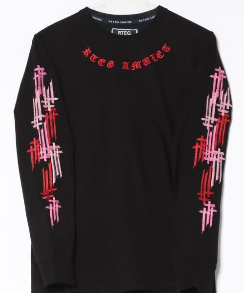 RTEG C/アームクロスロンティー（Tシャツ/カットソー