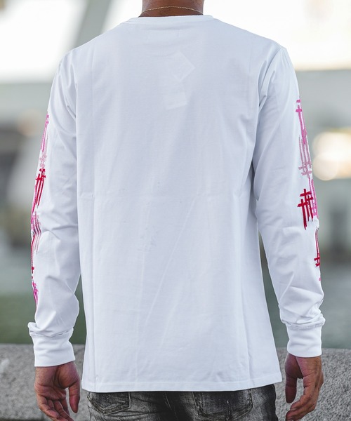 新品未使用タグ付✨adamsJUGGLER RTEG アームクロス ロンT Ｌ adamsJUGGLER tシャツ RTEG C/アームクロスロンティー メンズ