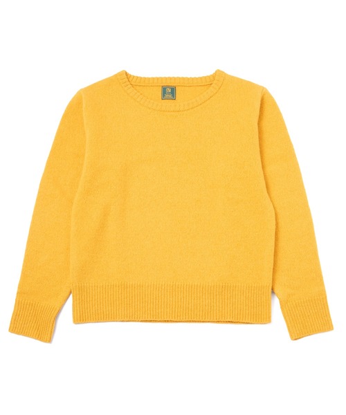 Noen(ノエン)の「ショートリブウールニット(ニット/セーター・メンズ・ホワイト/イエロー/ブラック/その他・MEDIUM/LARGE)」の8枚目の写真