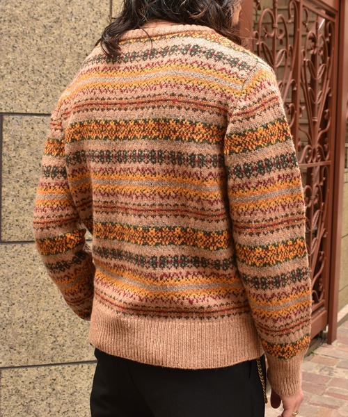 Noen(ノエン)の「ショートリブウールニット(ニット/セーター・メンズ・ホワイト/イエロー/ブラック/その他・MEDIUM/LARGE)」の20枚目の写真