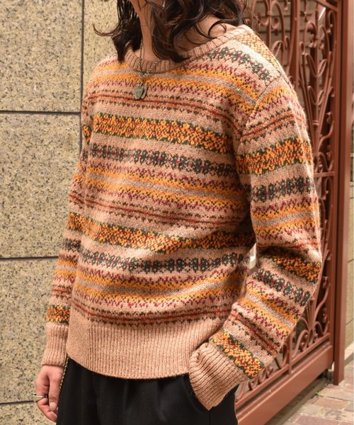 Noen(ノエン)の「ショートリブウールニット(ニット/セーター・メンズ・ホワイト/イエロー/ブラック/その他・MEDIUM/LARGE)」の19枚目の写真