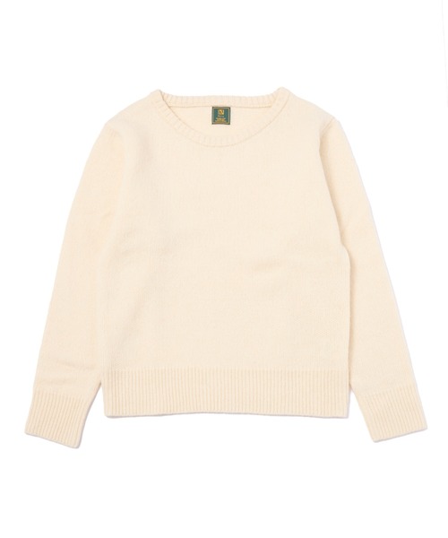 Noen(ノエン)の「ショートリブウールニット(ニット/セーター・メンズ・ホワイト/イエロー/ブラック/その他・MEDIUM/LARGE)」の5枚目の写真