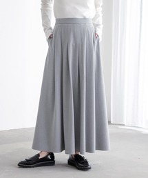 for/c（フォーシー）の「[セットアップ対応]きれいめはっ水タックフレアスカート【サスティナブル】（スカート）」