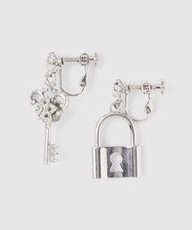 tanakadaisuke(^iJ_CXP)́ytanakadaisuke/^iJ_CXPzkey  lock earrings/CO(CO)