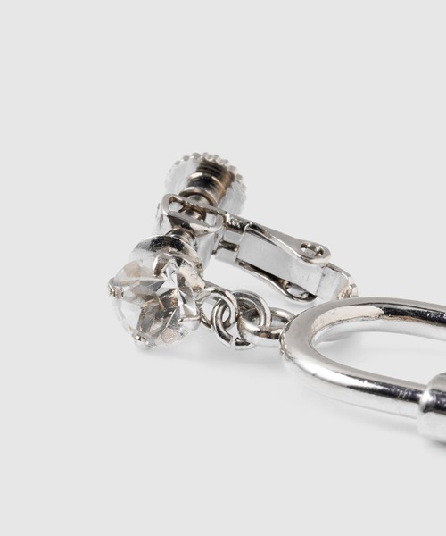 tanakadaisuke(タナカダイスケ)の「【tanakadaisuke/タナカダイスケ】key & lock earrings/イヤリング(イヤリング・レディース・シルバー・FREE)」の4枚目の写真