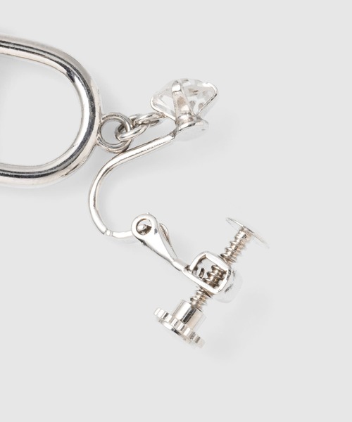 tanakadaisuke(タナカダイスケ)の「【tanakadaisuke/タナカダイスケ】key & lock earrings/イヤリング(イヤリング・レディース・シルバー・FREE)」の5枚目の写真