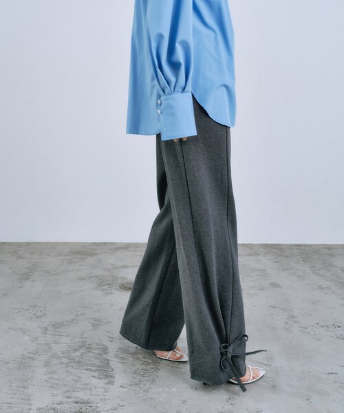 ribbon sweat pants（その他パンツ）｜CODE A（コードエー）の