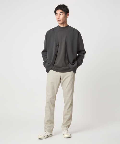 green label relaxing（グリーンレーベルリラクシング）の「アーバンスリムフィット チノパンツ（チノパンツ・メンズ・ナチュラル/ベージュ/ダークグレー/ブラック・M/XL/S/L）」の6枚目の写真