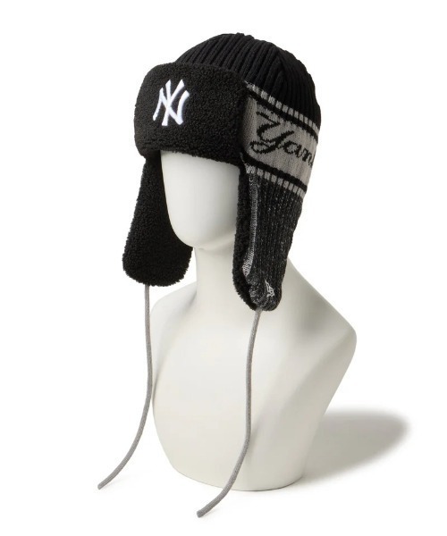 NEW ERA/ニューエラ ニットキャップ MLB/NEWERA ニット トラッパー