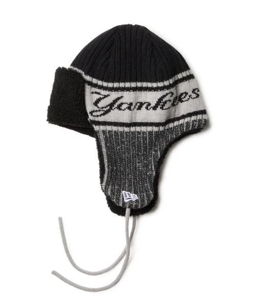 NEW ERA（ニューエラ）の「NEW ERA/ニューエラ ニットキャップ MLB/NEWERA ニット トラッパー 14669983/14669984/14669985/14669986（ニットキャップ/ビーニー・メンズ・ベージュ/ブラック系その他/ブラック系その他2/ライトブルー・FREE）」の7枚目の写真