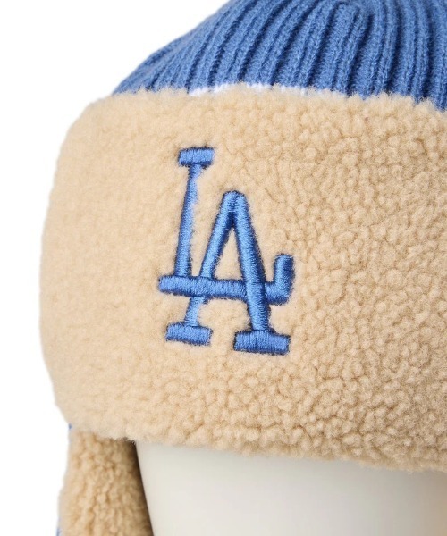 NEW ERA（ニューエラ）の「NEW ERA/ニューエラ ニットキャップ MLB/NEWERA ニット トラッパー 14669983/14669984/14669985/14669986（ニットキャップ/ビーニー・メンズ・ベージュ/ブラック系その他/ブラック系その他2/ライトブルー・FREE）」の15枚目の写真