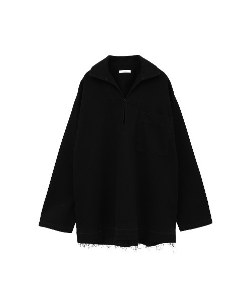 CLANE(クラネ)の「DENIM OVER SKIPPER SHIRTS(シャツ/ブラウス・レディース・ブルー/ブラック・F)」の8枚目の写真